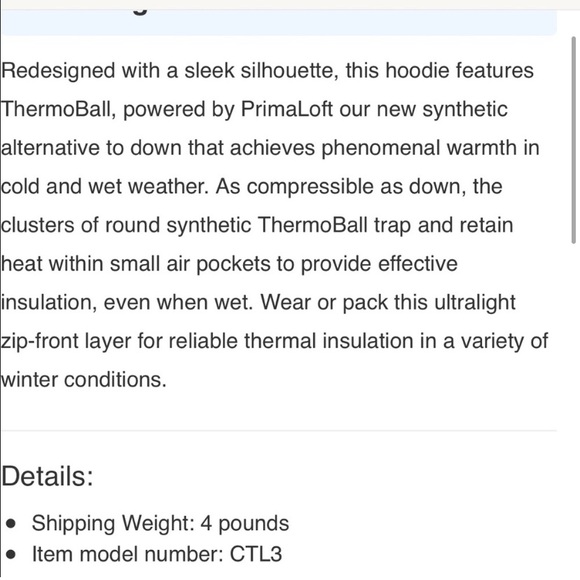 Hot Pink North Face Thermoball Down Jacket Size Medium - Picture 8 of 9